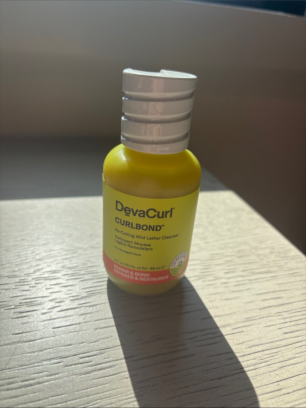 DevaCurl CurlBond Mild Lather Cleanser - Yellow
